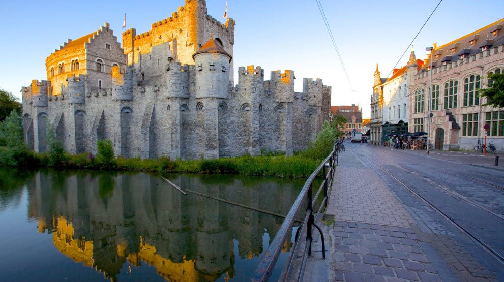 Gravensteen (Castle of the Counts), Ghent, East Flanders, Belgium